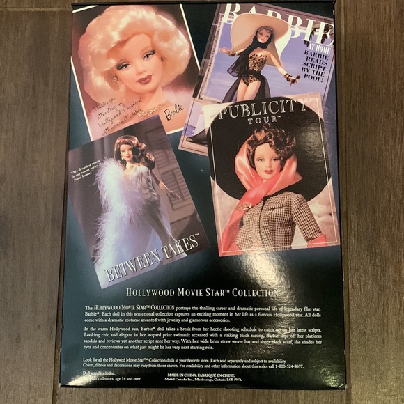 BARBIE Hollywood Movie Star Collection. BRAND NEW IN UNOPENED BOX. RARE - Picture 5 of 8